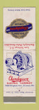 Matchbook Cover - Chandeysson Electric St Louis MO 1954 motors