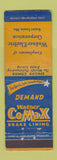 Matchbook Cover - Wagner CoMax Brake Lining Wagner Electric St Louis MO POOR