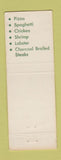 Matchbook Cover - Circle K Restaurant Ferguson MO