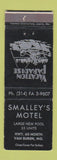 Matchbook Cover - Smalley's Motel Van Buren MO