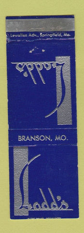 Matchbook Cover - Ladd's Branson MO