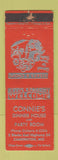 Matchbook Cover - Connie's Dinner House Camdenton MO WORN