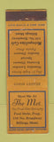 Matchbook Cover - The Met Restaurant Billings MT WEAR