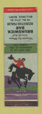 Matchbook Cover - Brunswick Bar Recreation Billings MT WEAR