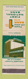 Matchbook Cover - 1st National Bank Lincoln NE WEAR