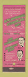 Matchbook Cover - Jem Restaurant Atlantic City NJ WEAR