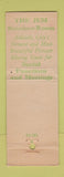 Matchbook Cover - Jem Restaurant Atlantic City NJ WEAR