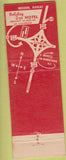 Matchbook Cover - Mission KS Holiday Inn