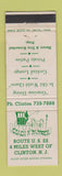 Matchbook Cover - Coach n Paddock Clinton NJ