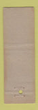 Matchbook Cover - Seven Seas Restaurant Asbury Park NJ POOR