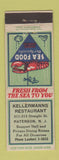 Matchbook Cover - Jem Sandwich Shop Altantic City NJ WORN