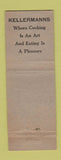Matchbook Cover - Jem Sandwich Shop Altantic City NJ WORN