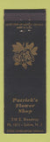Matchbook Cover - Jerome Hotel St Joseph MO WORN