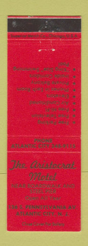 Matchbook Cover - Hotel Dennis Atlantic City NJ