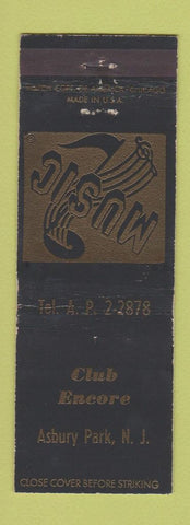 Matchbook Cover - Jacola and Company Magic Dover NH