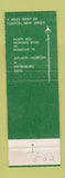 Matchbook Cover - M&H Grill Newark NJ WEAR