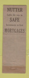 Matchbook Cover - Nutter Mortgage Service Camden NJ Real Estate WEAR