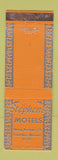 Matchbook Cover - Stephens Motel Columbia MO ORANGE WEAR