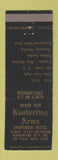 Matchbook Cover - Kimberling Arms Motel Kimberling City MO