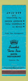 Matchbook Cover - Swede's Tiara Inn Motel Cameron MO WEAR
