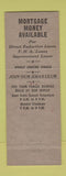 Matchbook Cover - Gibraltar Savings and Loan Newark NJ