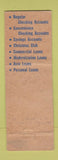 Matchbook Cover - Atlantic Highlands National Bank NJ