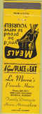 Matchbook Cover - La Murra's Pancake House Wichita KS