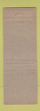 Matchbook Cover - Marian Hotel Valentine NE WEAR