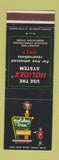 Matchbook Cover - Holiday Inn North Platte NE