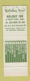 Matchbook Cover - Holiday Inn North Platte NE