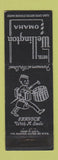 Matchbook Cover - Hotel Wellington Omaha NE bellhop