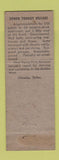 Matchbook Cover - Tower Motor Court Omaha NE