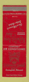 Matchbook Cover - Kentwood Arms Hotel Springfield MO