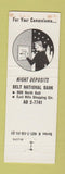 Matchbook Cover - Belt National Bank St Joseph MO