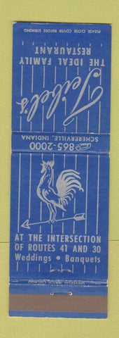 Matchbook Cover - Teibel's Schererville IN