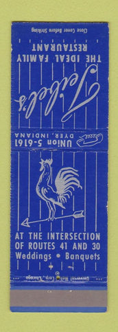 Matchbook Cover - Teibel's Schererville IN