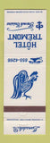 Matchbook Cover - Hotel Tremont French Restaurant Lansdale PA