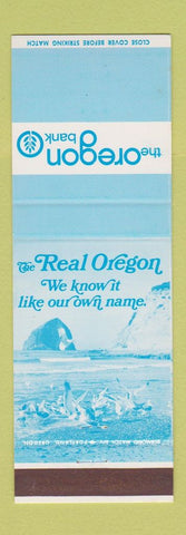 Matchbook Cover - Oregon Bank OR