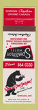 Matchbook Cover - Sportsman Hotel Chapleau ON bear