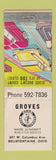 Matchbook Cover - Grove Bear Alignment Bellefontaine OH