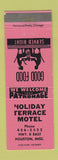 Matchbook Cover - Holiday Terrace Motel Houston MS WEAR