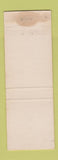 Matchbook Cover - Holiday Terrace Motel Houston MS WEAR