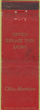 Matchbook Cover - King Edwards Cigars Chas Harrison