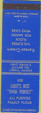 Matchbook Cover - Kansas Cream Grain Milling Flour Liberal KS
