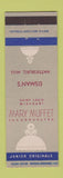 Matchbook Cover - Mary Muffet Women's Clothes Hattiesburg MS Eisman's