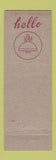 Matchbook Cover - Mary Muffet Women's Clothes Hattiesburg MS Eisman's