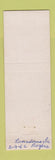 Matchbook Cover - Hedges Grill Rochester NY feature chicken