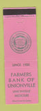 Matchbook Cover - Bank of Unionville MO