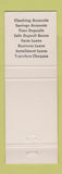 Matchbook Cover - West Plains Bank MO