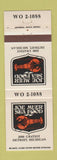 Matchbook Cover - Joe Muer Seafood Detroit MI WEAR